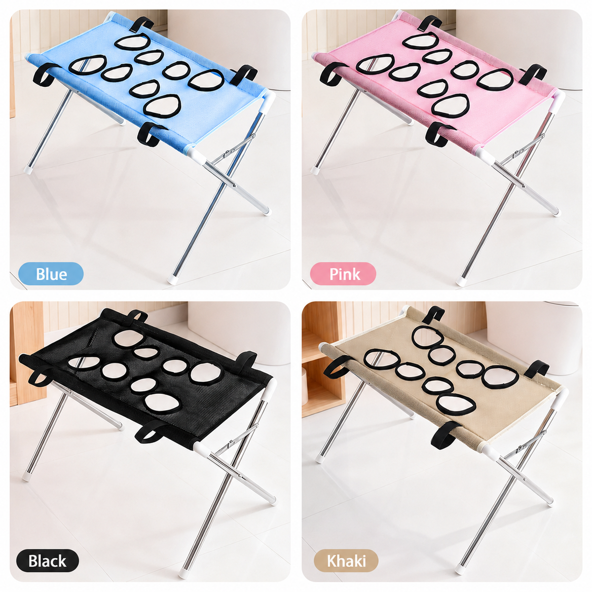 Foldable Pet Grooming Stand for Cats & Small Dogs – Bathing & Nail Care