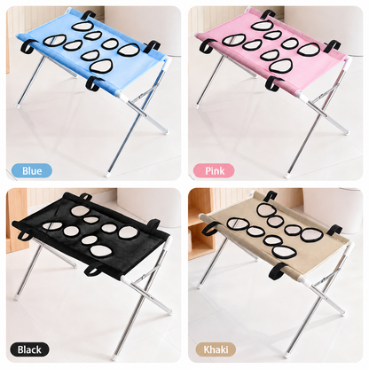 Foldable Pet Grooming Stand for Cats & Small Dogs – Bathing & Nail Care