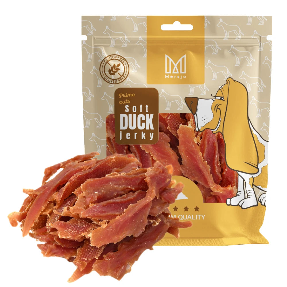 Premium Duck Breast Dog Treats 500g | 92% Meat Natural Training Snacks