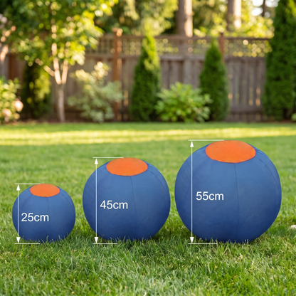 Inflatable Herding Ball for Dogs | Bite-Resistant Push & Chase Exercise Toy