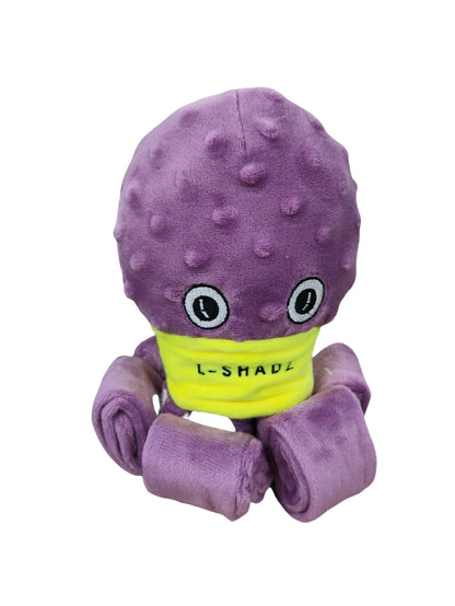 Plush Dog Snuffle Toy Octopus Puzzle | Interactive Slow Feeder for Puppies