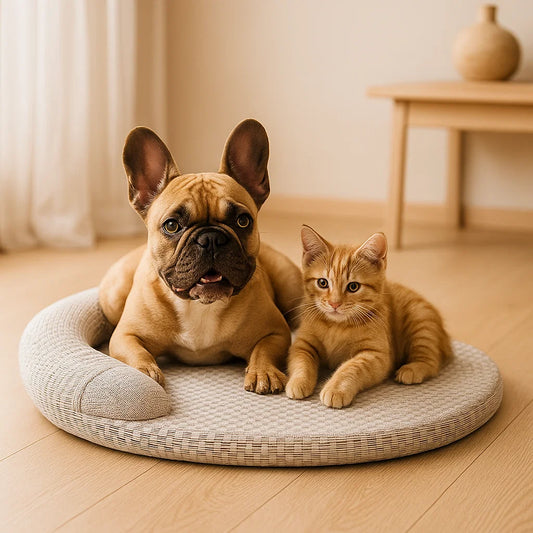 Washable Cooling Dog Mat | Waterproof Breathable Summer Bed for Pets