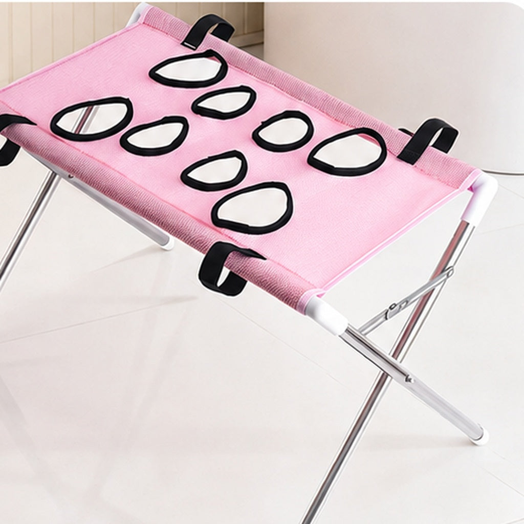 Foldable Pet Grooming Stand for Cats & Small Dogs – Bathing & Nail Care