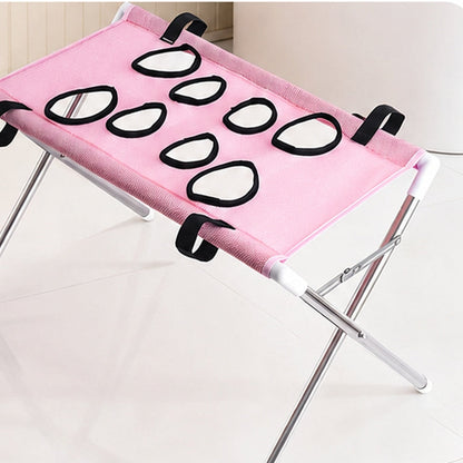 Foldable Pet Grooming Stand for Cats & Small Dogs – Bathing & Nail Care