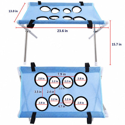 Foldable Pet Grooming Stand for Cats & Small Dogs – Bathing & Nail Care