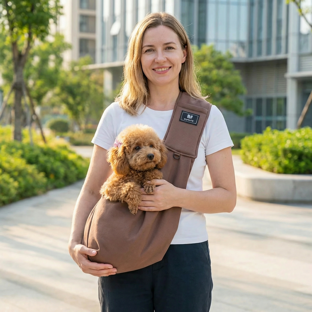 Portable Dog Shoulder Carrier Backpack | Breathable Water-Resistant Pet Bag
